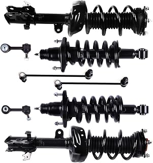 SCITOO -Front and Rear pair Strut Spring Assembly Stabilizer Bar Link fit for 2007-2011 for Honda CR-V
