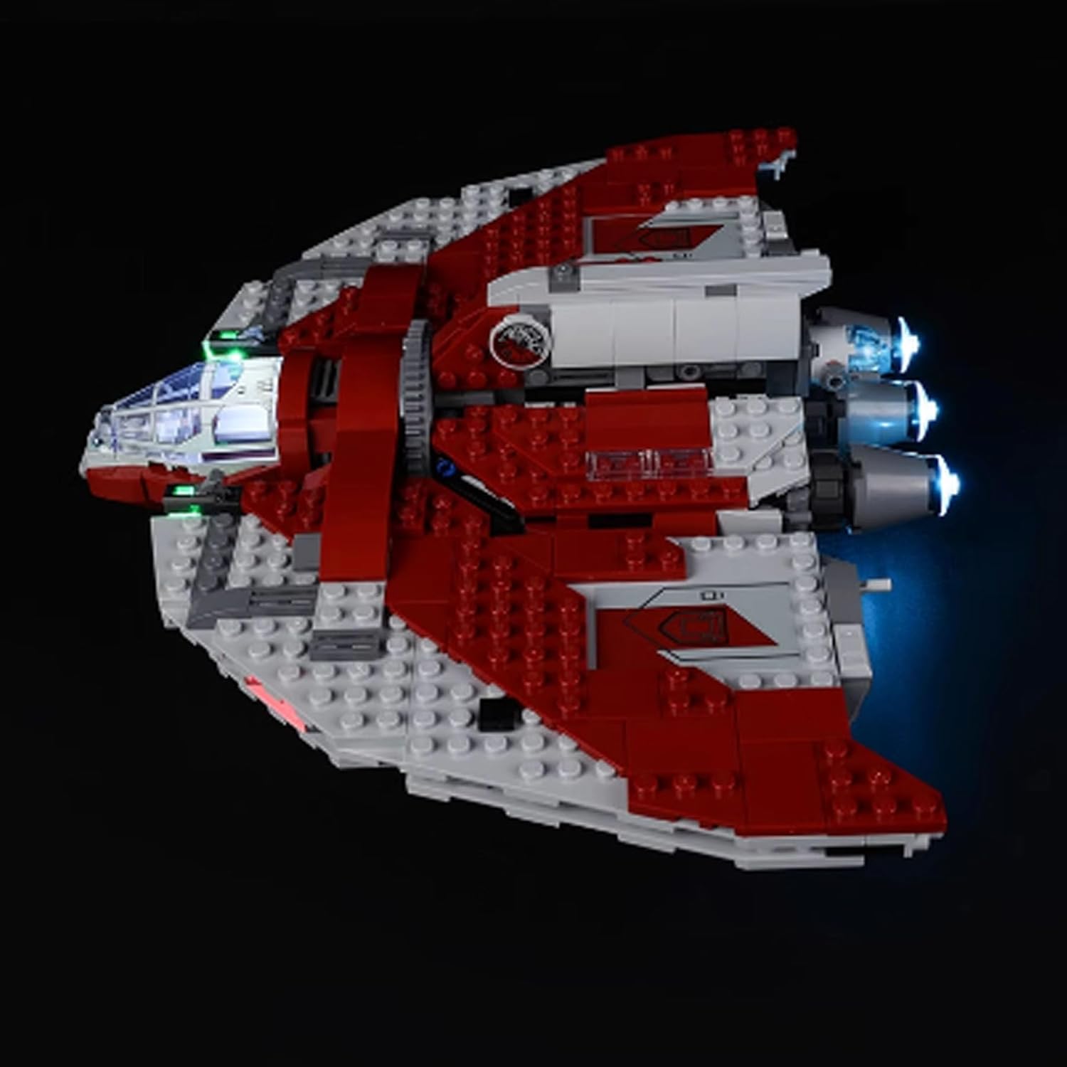 LED Lighting Kit Compatible with Lego 75362 Jedi Shuttle Series LED Light Set (Model Kit Not Included - Lighting Components Only)