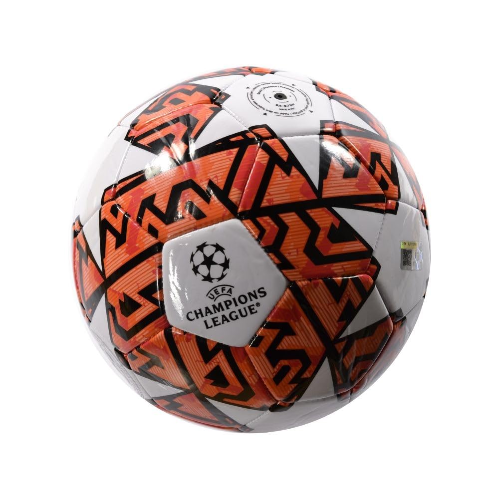 Amazon.com: UEFA Champions League Patterned Soccer Ball (5) (White