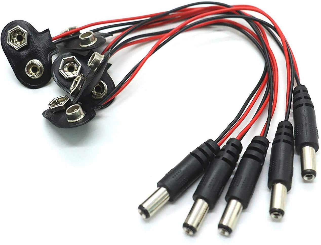 REES52 9v Battery Snap with Alligator Clips, 5PCS 9v Battery Connector to Dual Alligator Clips Cable (B08T7RJ58Q) Amazon Price History, Amazon Price Tracker