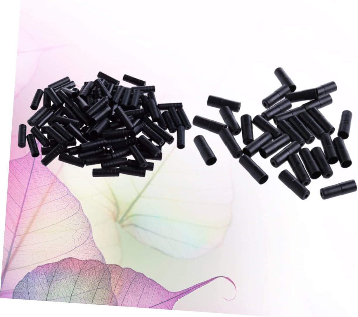VICASKY 3sets 200pcs Bike Cable End Caps Tips for Brake and Derailleur Lines Durable Black Housing Inner for Mountain Road Biking Convenient Replacement Parts 200pcs*3