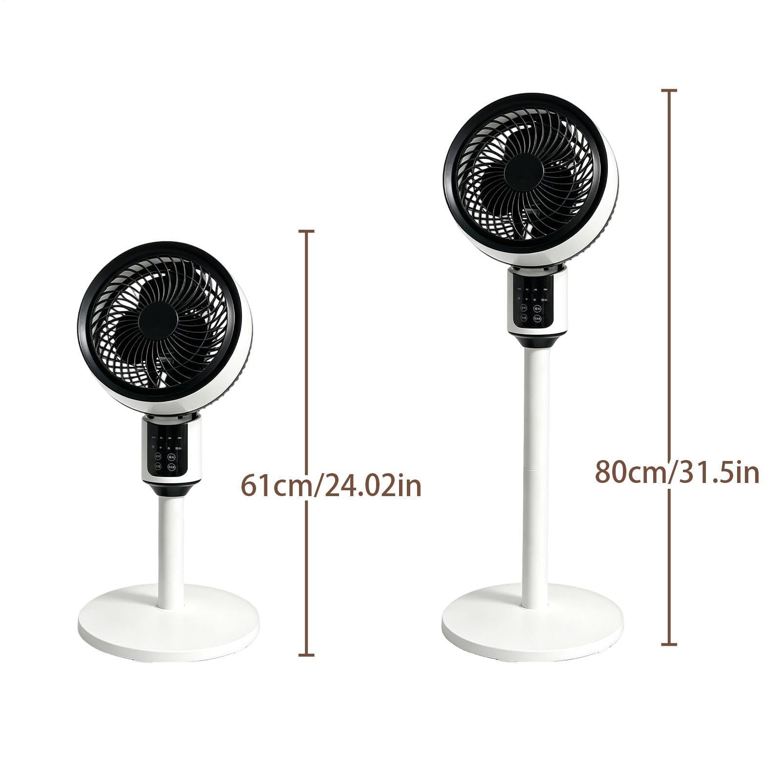 Ventilador Oscilante de Pie – Mando a distancia temporizador 3 velocidades