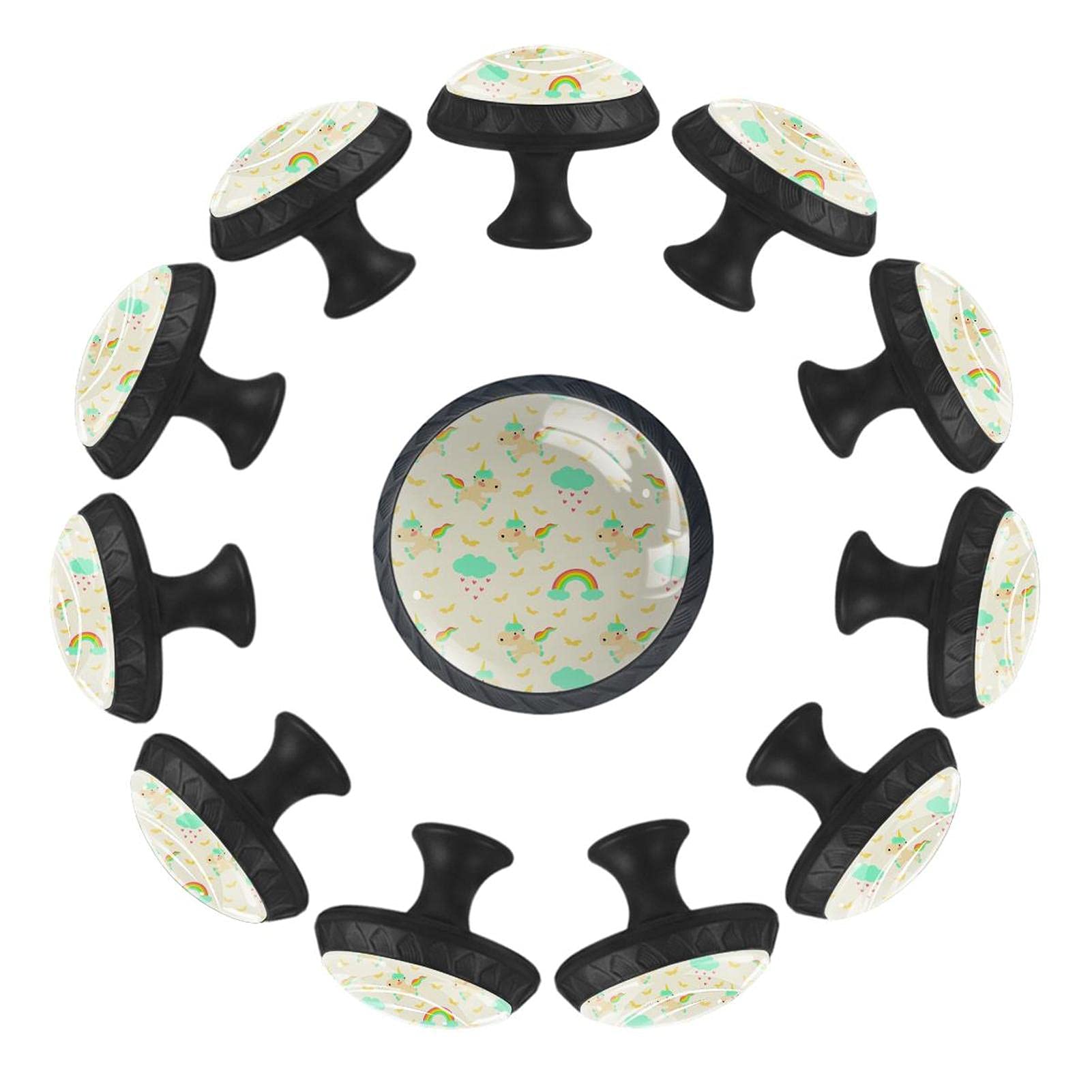 Boutons de meuble licorne 35 mm pour relooker la chambre de bébé