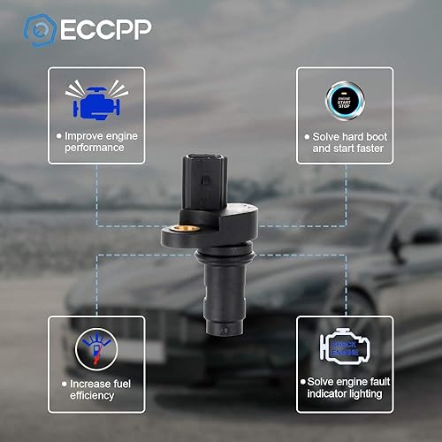 Miniatura 2 de ECCPP Sensor de posición del cigüeñal apto para Buick LaCrosse Regal Verano/para Chevrolet Cobalt Equinox HHR Malibu/para GMC Terrain/para Pontiac