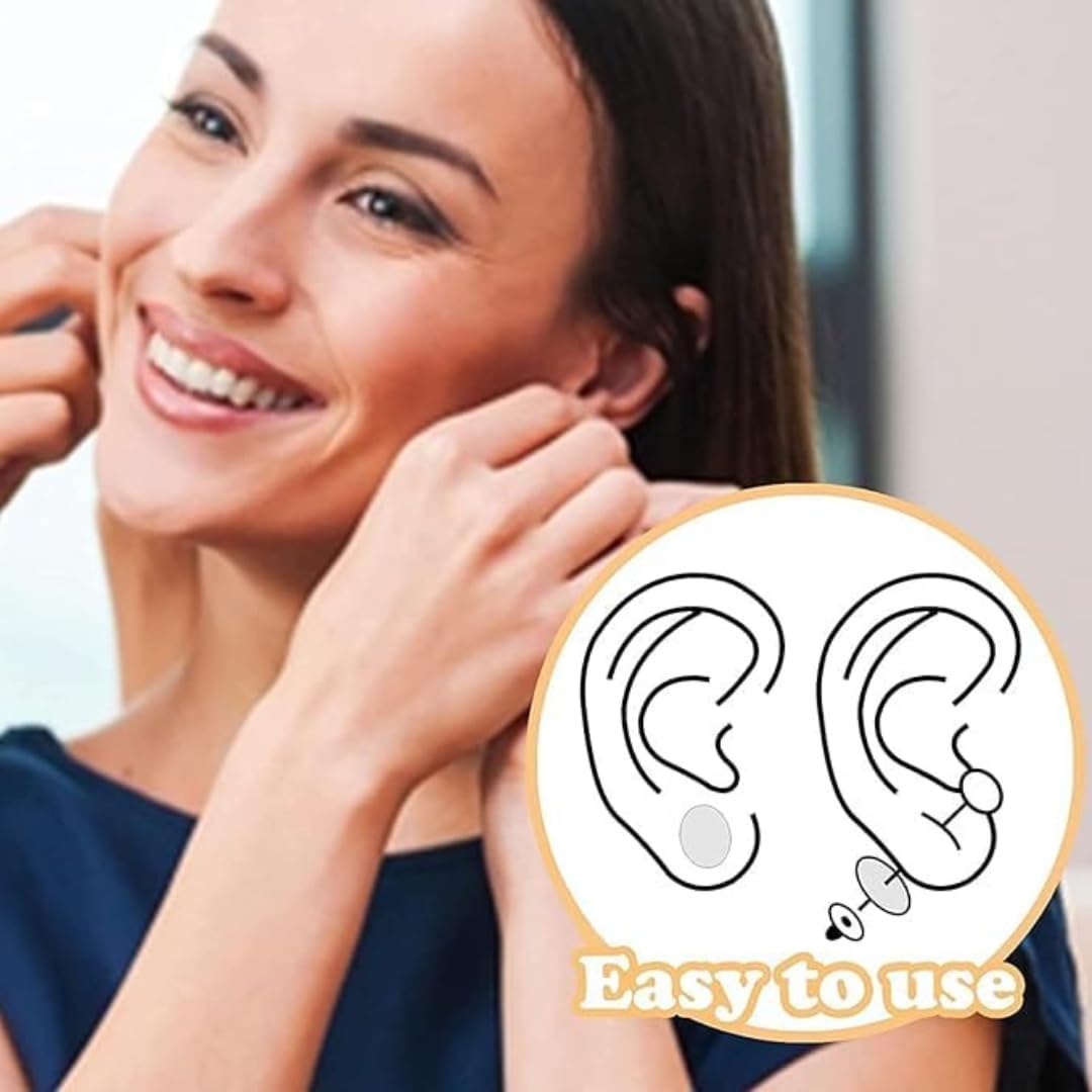 Invisible Ear Lobe Support for Earrings Earlobe Tapes and Stickers Earring Supporter for Heavy Earrings Support Patches Girls & Women (Pack of 50) — Amazon image 7