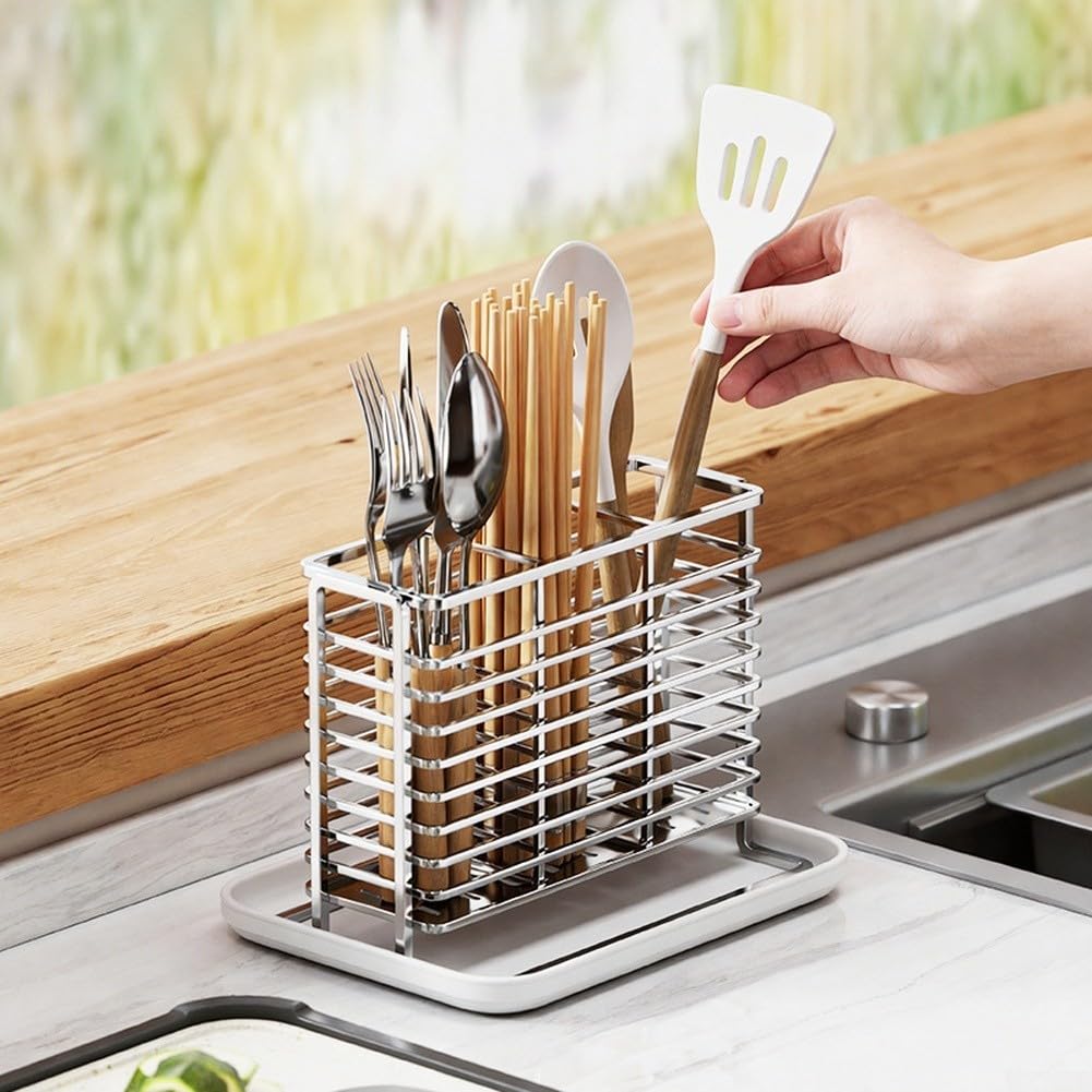Organizador Utensilios Cocina para acero 304 Ventilado Organizador(L)