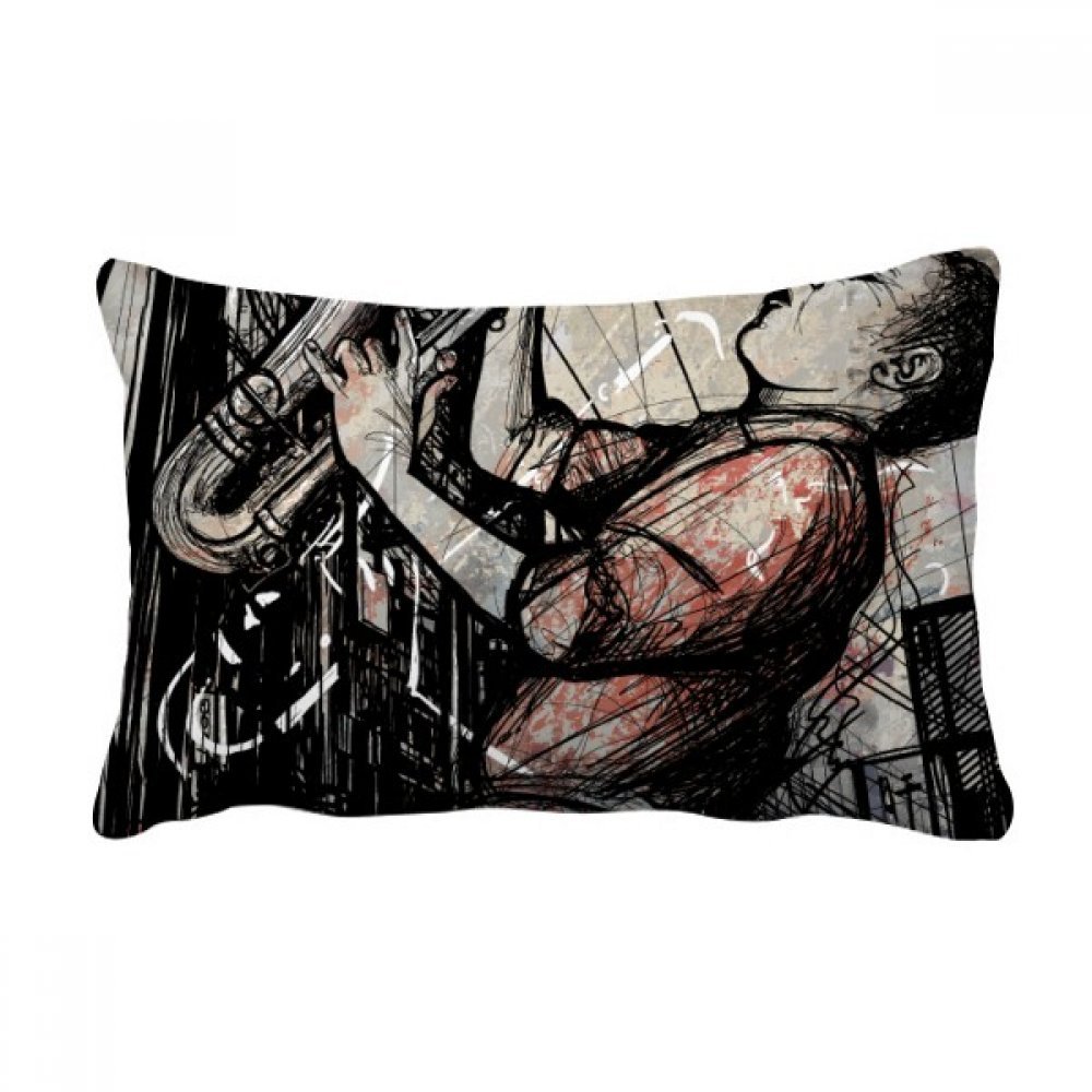 Oreiller lombaire de jazz pour un salon moderne au style artistique