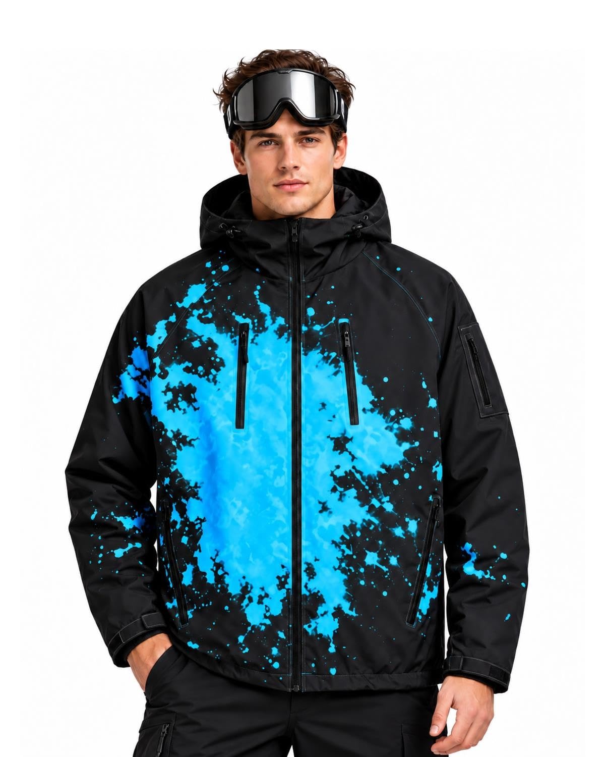 Reactive Jacket The Jacket That Changes When It Snows Windbreaker for Men