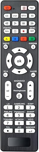 Miniatura 7 de Control remoto universal retroiluminado para TV LG, Samsung, TCL, Philips, Vizio, Sharp, Sony, Panasonic, Sanyo, Magnavox, haier, Insignia, Toshiba