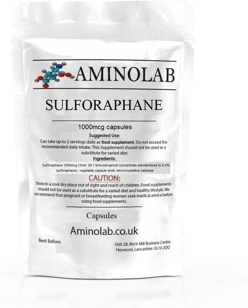 Aminolab - Sulforaphane 1000mcg 30 Capsules