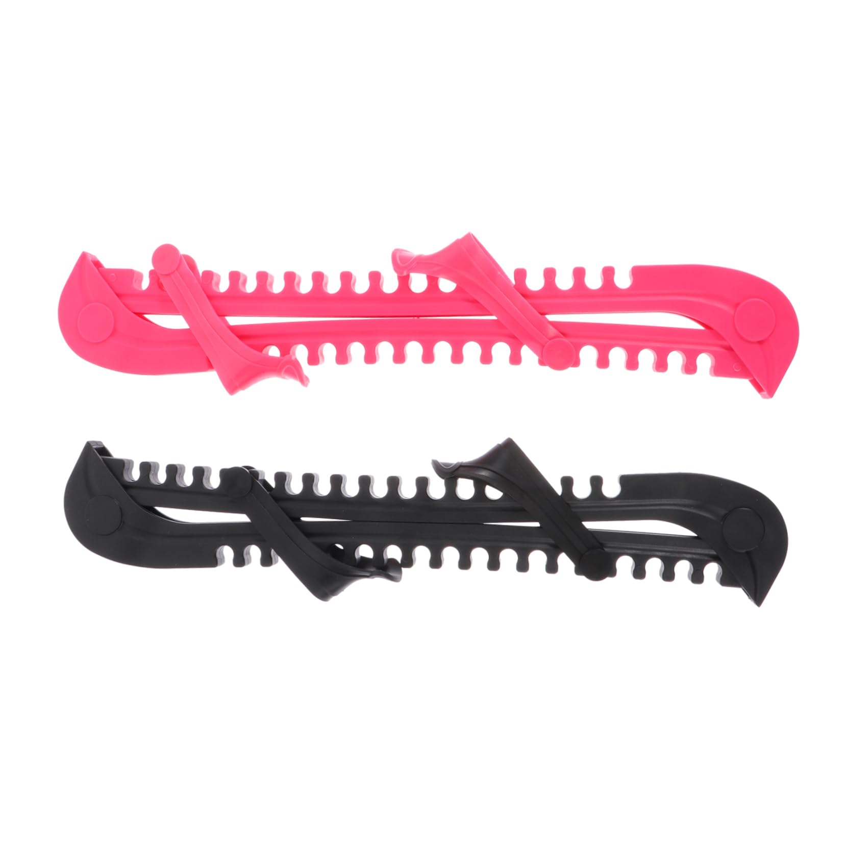VICASKY 2Pairs Ice Skating Blade Covers Durable Protective Guards for Ice Skates Lightweight Design for Figure Skating Hockey and Convenient Storage