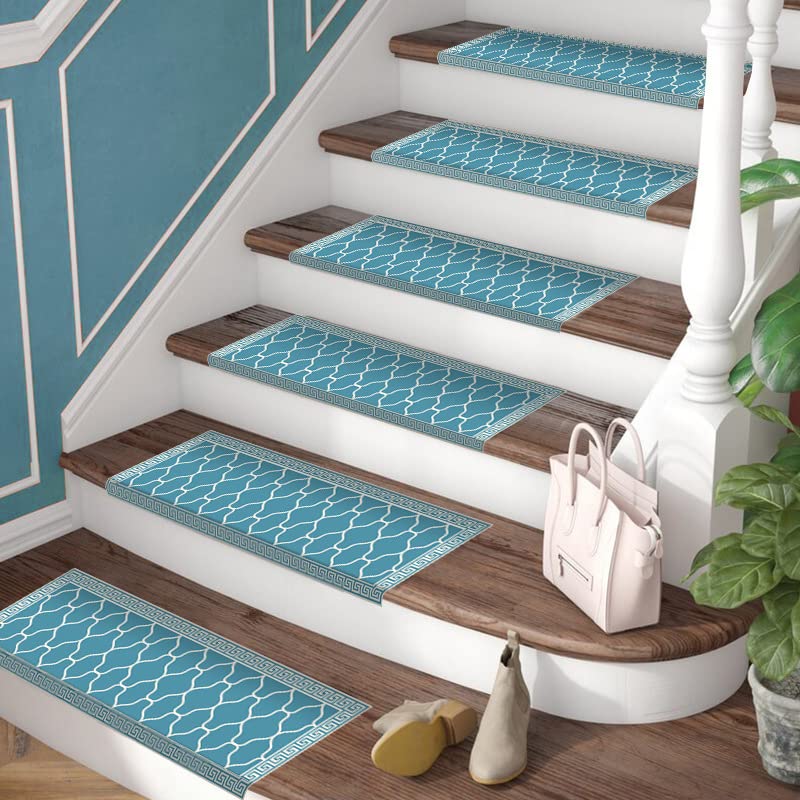 XiaoXIN Treppen Anti-Rutsch-Streifen Boden PVC Selbstklebender Stufenaufkleber Leuchtendes Pedal Anti-Kollisions-Aufkleber Dekorativer leuchtender Aufkleber