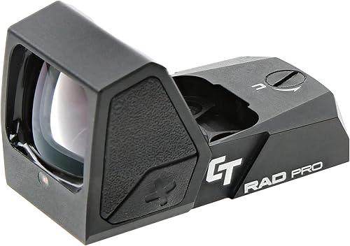Vista 18 de Crimson Trace RAD - Vista de pistola abierta con apagado automático y lados texturizados para pistolas de tamaño completo, tiro defensivo