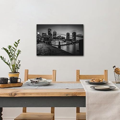 Vista 481 de 1 lienzo decorativo para pared, ferrocarril a través del bosque de pinos con niebla, decoración moderna para el hogar, sala de estar, arte de pared