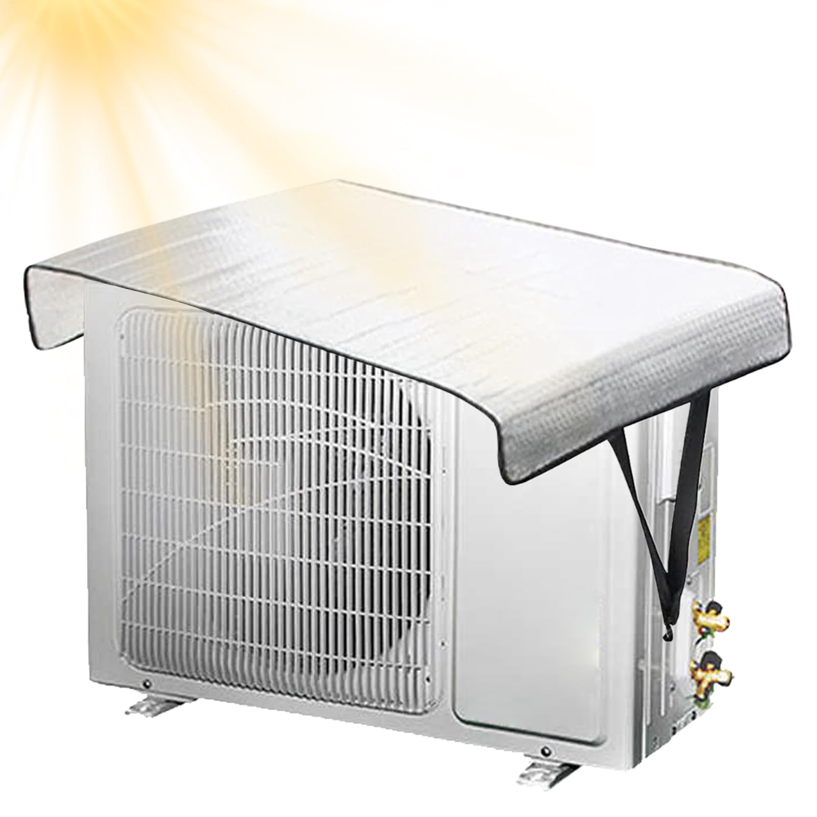 Fundas Para Unidades Exteriores De Aire Acondicionado | Cubierta Impermeable De Alta Resistencia Para Unidad Exterior - Sombra Antipolvo Y Protector Solar Para Verano En Hogares