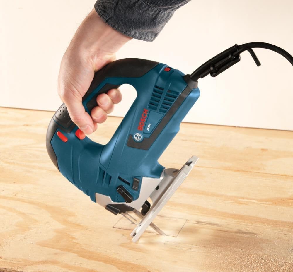 Bosch JS365-RT 6.5 Amp Top-Handle Jigsaw Kit (Renewed)