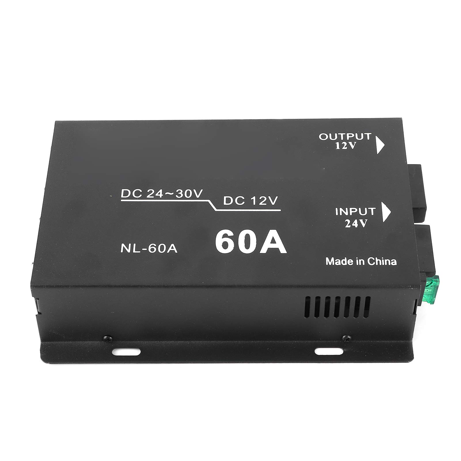Convertidor Reductor Eléctrico de Potencia de 24V, 12V, 60A, Adaptador de Fuente de Voltaje, Convertidor de Potencia para Coche Universal