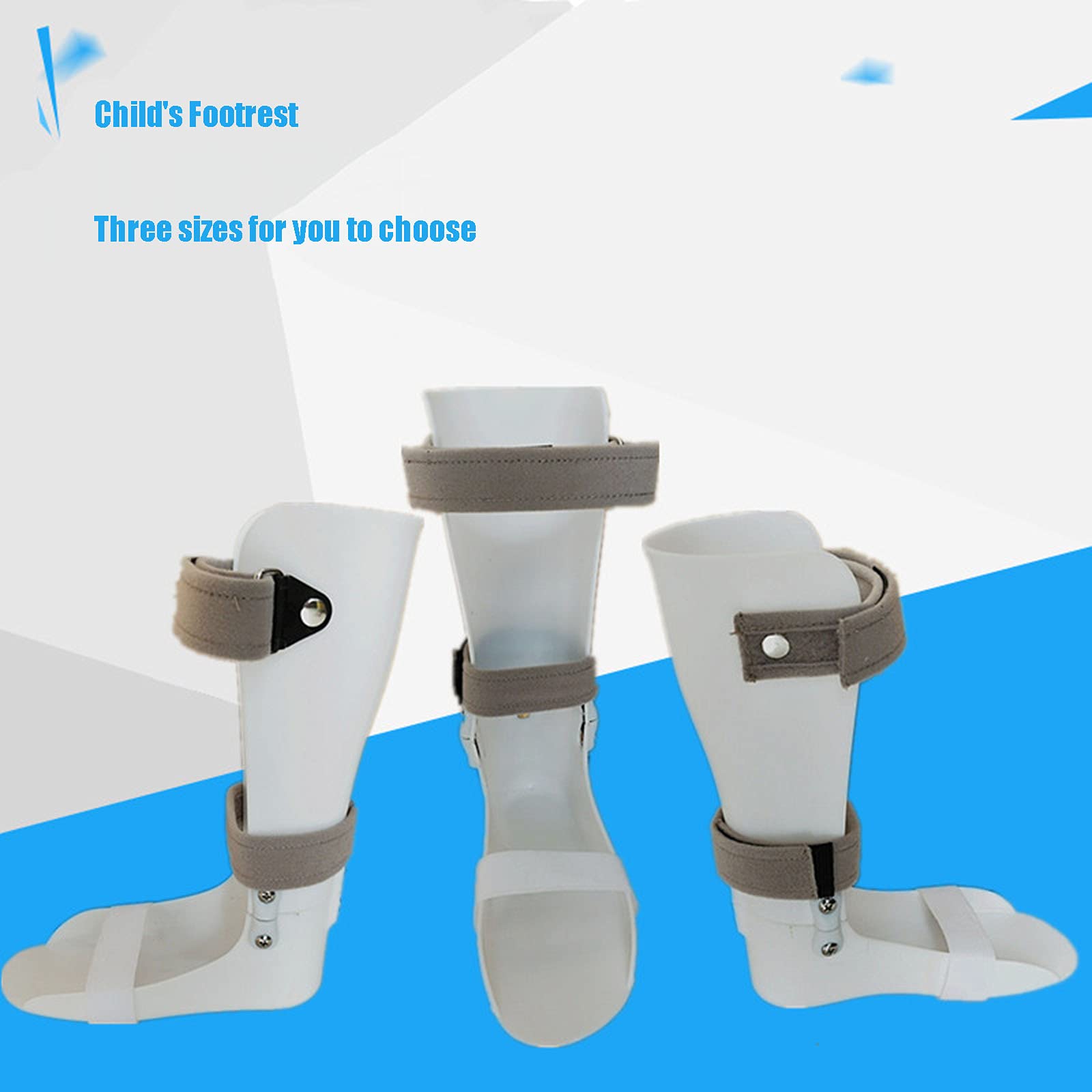 Kids AFO Drop Foot Splint - Supporto per Caviglia per Ortesi per Ortesi per Piede Cadente per Bambini, Supporto per Stecca Notturna per Tutore per Caviglia Ortopedico per Bambini,Left+Right,L