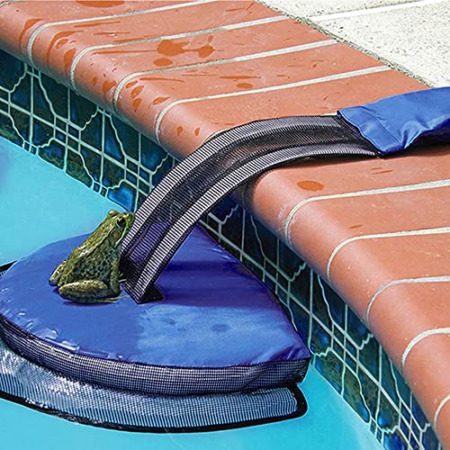 AJIC Tierrettungs-Fluchtrampe - Froschscheit für Schwimmbecken, Schwimmrampe rettet Fluchtgerät, Pool- und Spa-Zubehör und -Werkzeuge, Pool-Tier-Fluchtrampe-Zubehör reduziert die Wartung des Pools Cover