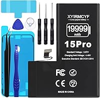 Vista 32 de Batería de Super Capacidad de 21800mAh Compatible con iPhone 11, Batería de Reemplazo Li-Polímero de 0 Ciclos para iPhone 11, con Kit