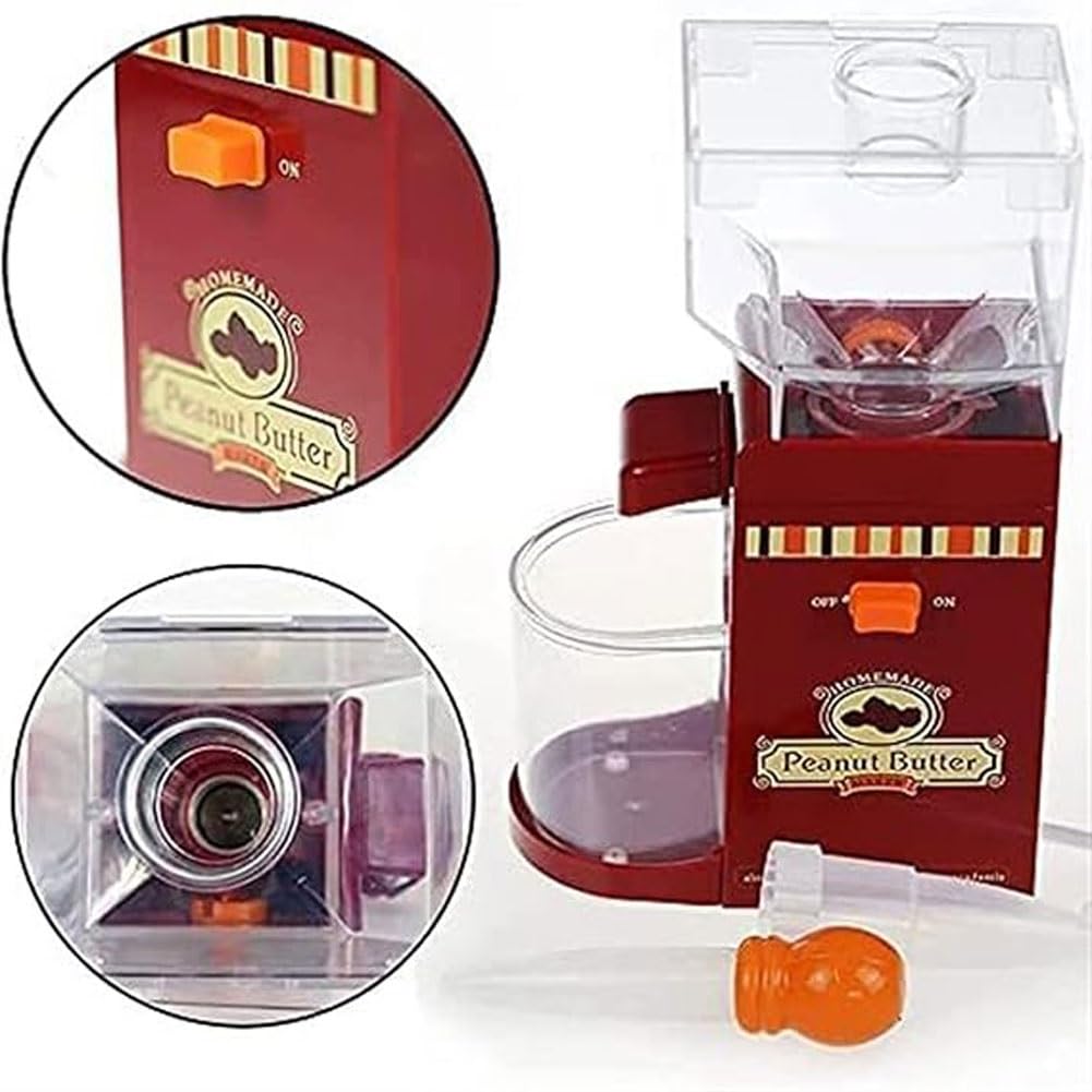 Burro elettrico per arachidi, 500 ml, macinino per burro di noci, frullatore domestico per arachidi, mandorle, anacardi e cereali, strumento di cottura versatile per creme spalmabili fatte in casa