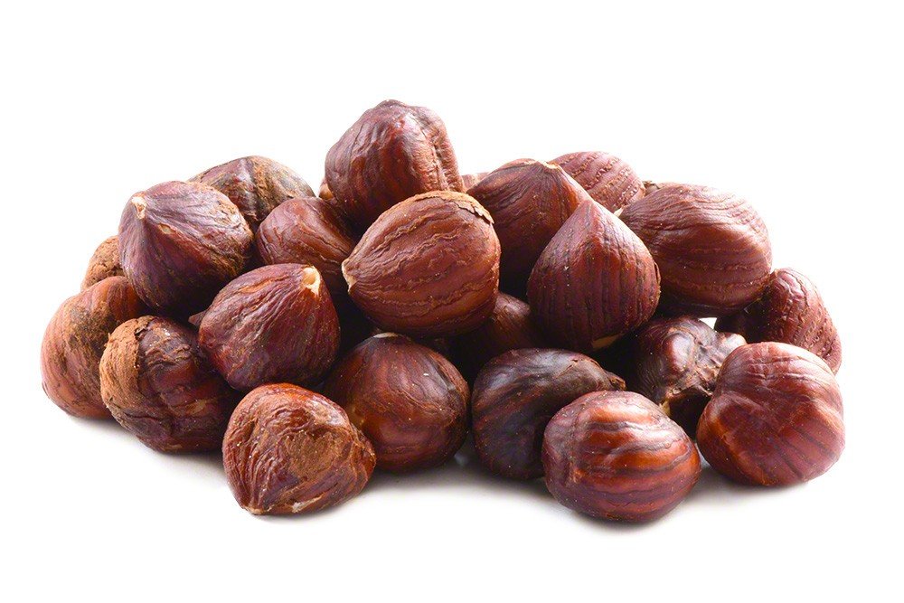 Roasted Hazelnuts / Filberts Unsalted in Bulk, 10lb Case — Roasted Unsalted