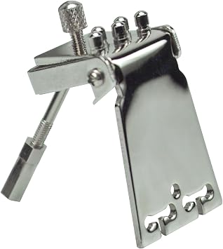 Golden Gate P-117 Old Waverly Style Banjo Tailpiece - Nickel