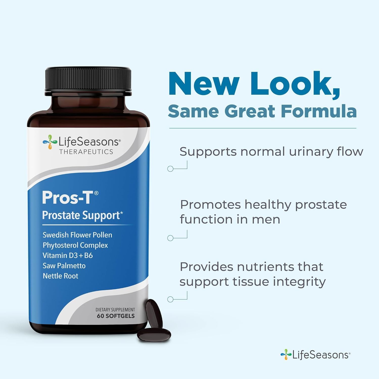 Pros-T – Prostate Support Supplement – Saw Palmetto, Phytosterol, Zinc, Nettle, Vitamin D-3 & B6 – Promote Healthy Prostate Function & Normal Urinary Flow – Improve Tissue – 60 Softgels (Pack of 2) Pros-T – Prostate Support Supplement – Saw Palmetto, Phytosterol, Zinc, Nettle, Vitamin D-3 & B6 – Promote Healthy Prostate Function & Normal Urinary Flow – Improve Tissue – 60 Softgels (Pack of 2)