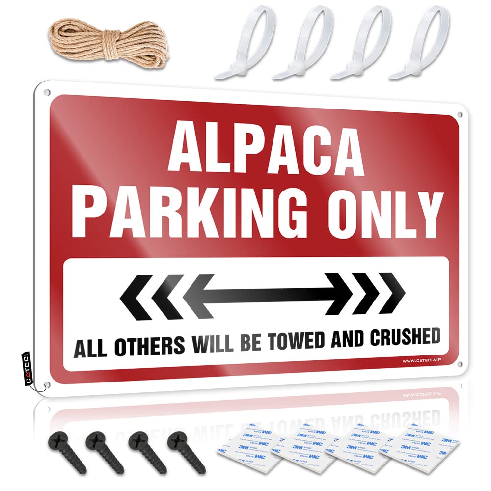 Alpaca Parking Only Designer Cool - Country Poster Wall Art Decoration(30X40CM)