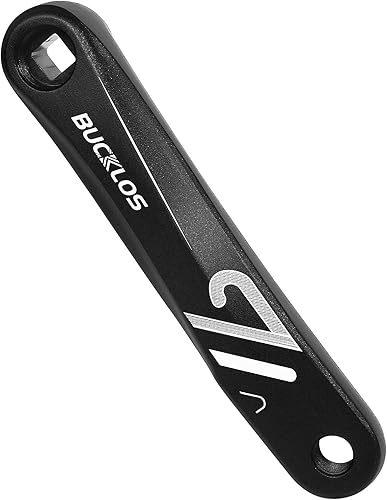 Vista 13 de BUCKLOS Ebike Bicicleta de montaña cuadrada/diamante/brazo hueco de manivela -152MM/170MM/175MM MTB de aluminio para bicicleta eléctrica/bicicleta