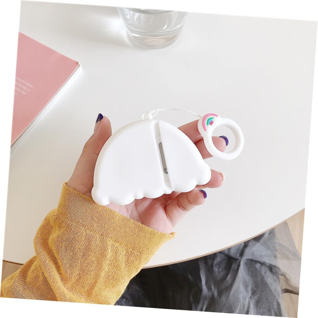 DOITOOL Earphone Cover with Rainbow Protective Case for Hanging Pendant with Rope for Outdoor Activities