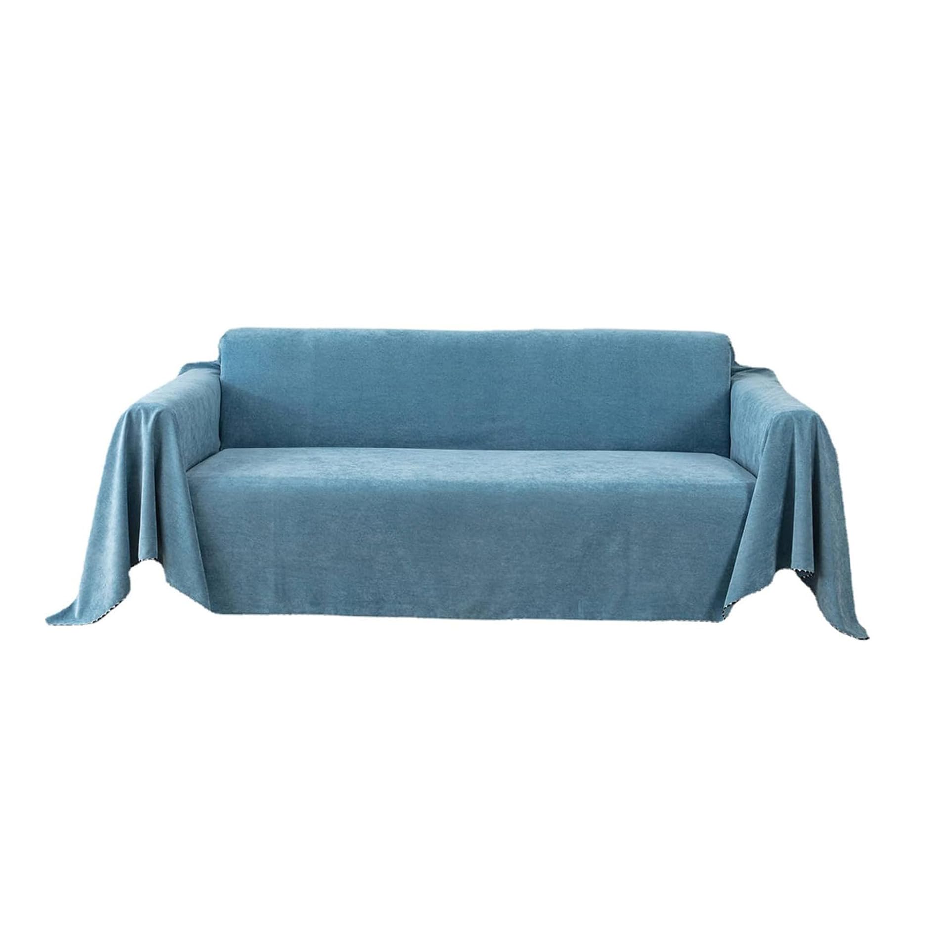 Xhdzsw Light Blue Throw For Sofa, Large Throw For Sofa, Couch Sofa Covers Pet Protectors, Versatile Throws For Sofas Settees Couch Sofa Bed And Armchair (,180X90cm)