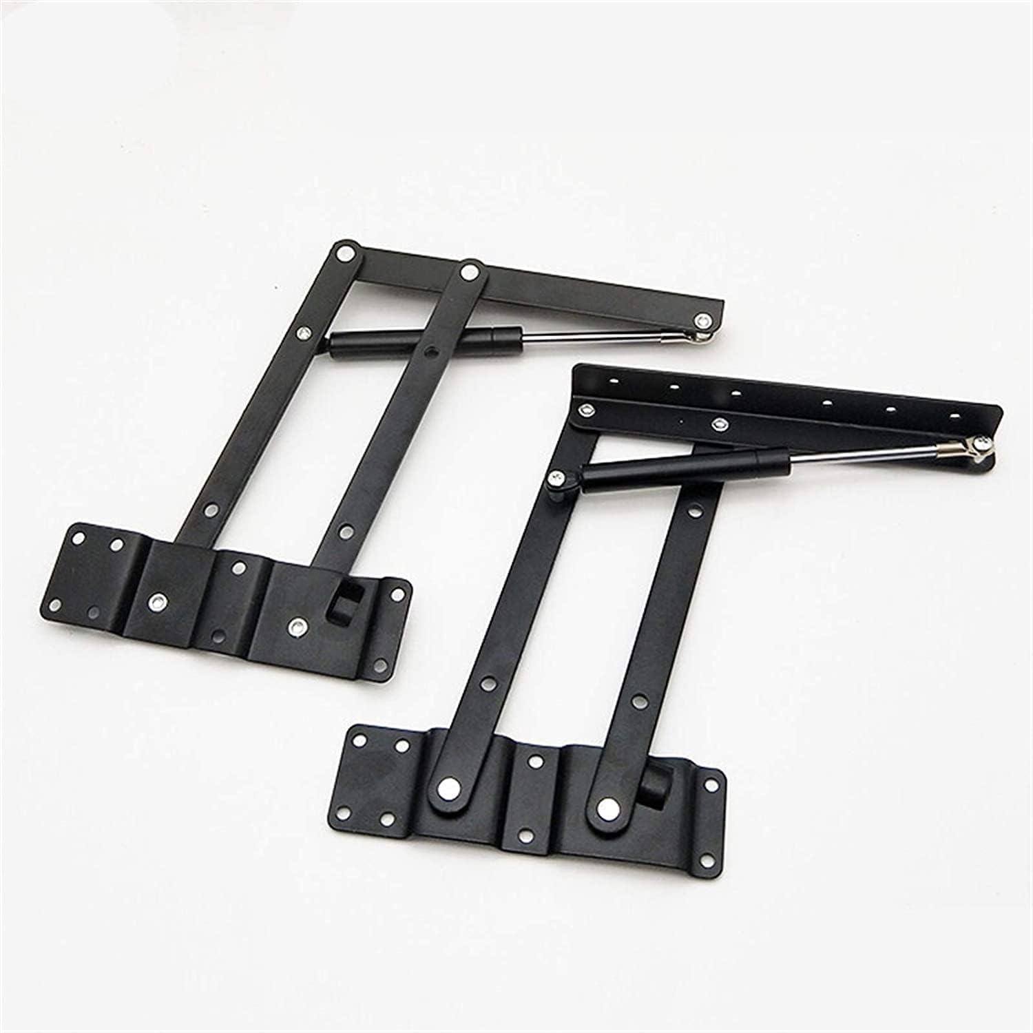 Cabinet Hinges,Hidden Hinges,Butt Hinges 2Pcs Heavy Duty Table Lift Up Top Folding Spring Support Hinge Lifting Frame Furniture Support Hinge (Color : Spring) (Color : Spring) (Color : Spring) (Color