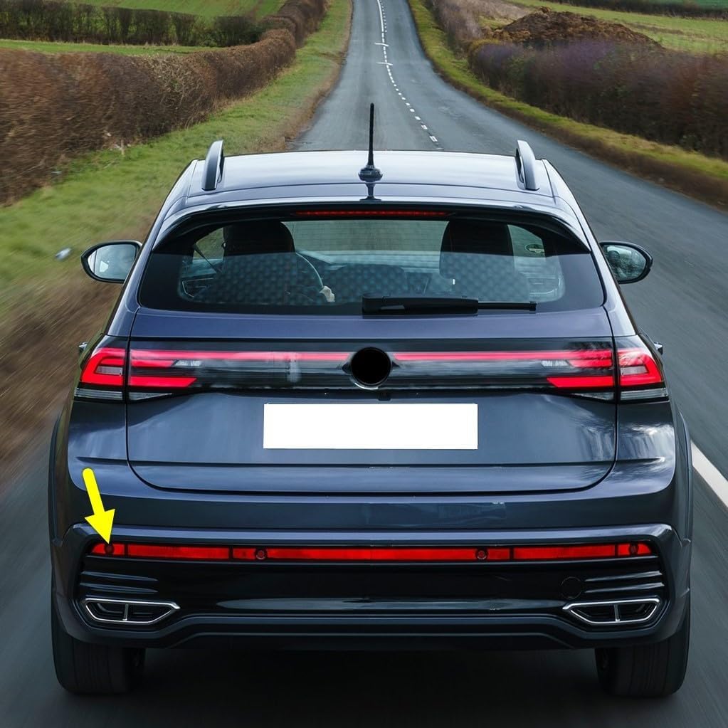 R-Line Tampon Arka Sol Dış Reflektör 2G7945063 VW Taigo ile uyumlu 2022-2025