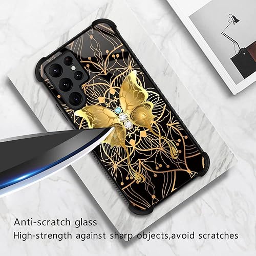 Miniatura 317 de Funda para Samsung Galaxy S23 Plus, protección de grado militar, esquinas a prueba de golpes, funda antiarañazos para Samsung Galaxy S23 Plus, flor