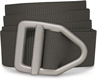 Bison Designs Light Duty Gunmetal Buckle Belt - Medium - Black