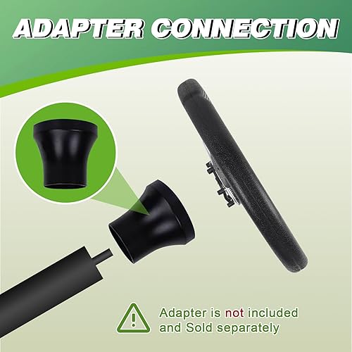 Vista 52 de RASTP Volante de carrito de golf de 12.6 pulgadas/12.598 in para Club Car DS y Club Car Precedent EZGO Yamaha Carritos de golf, rojo Estilo B- Rojo