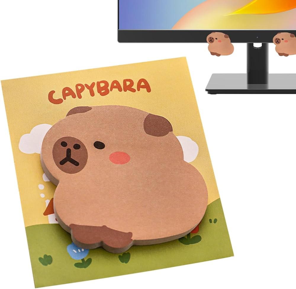 Amazon.co.jp: かわいい粘着メモ帳 カピバラ メッセージメモ N回 Amazon.co.jp: かわいい粘着メモ帳 カピバラ メッセージメモ N回