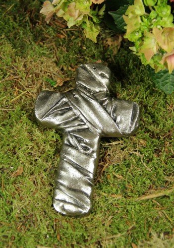 Preisvergleich Produktbild friedhofskerze.de Grabreuz aus Nickel