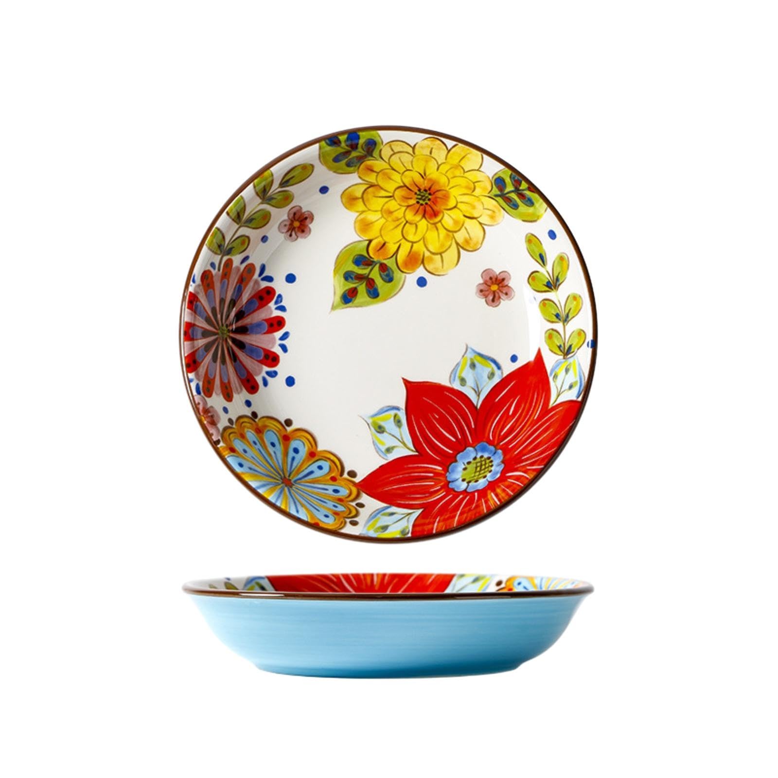 Piastra di colore sottosmalto in ceramica