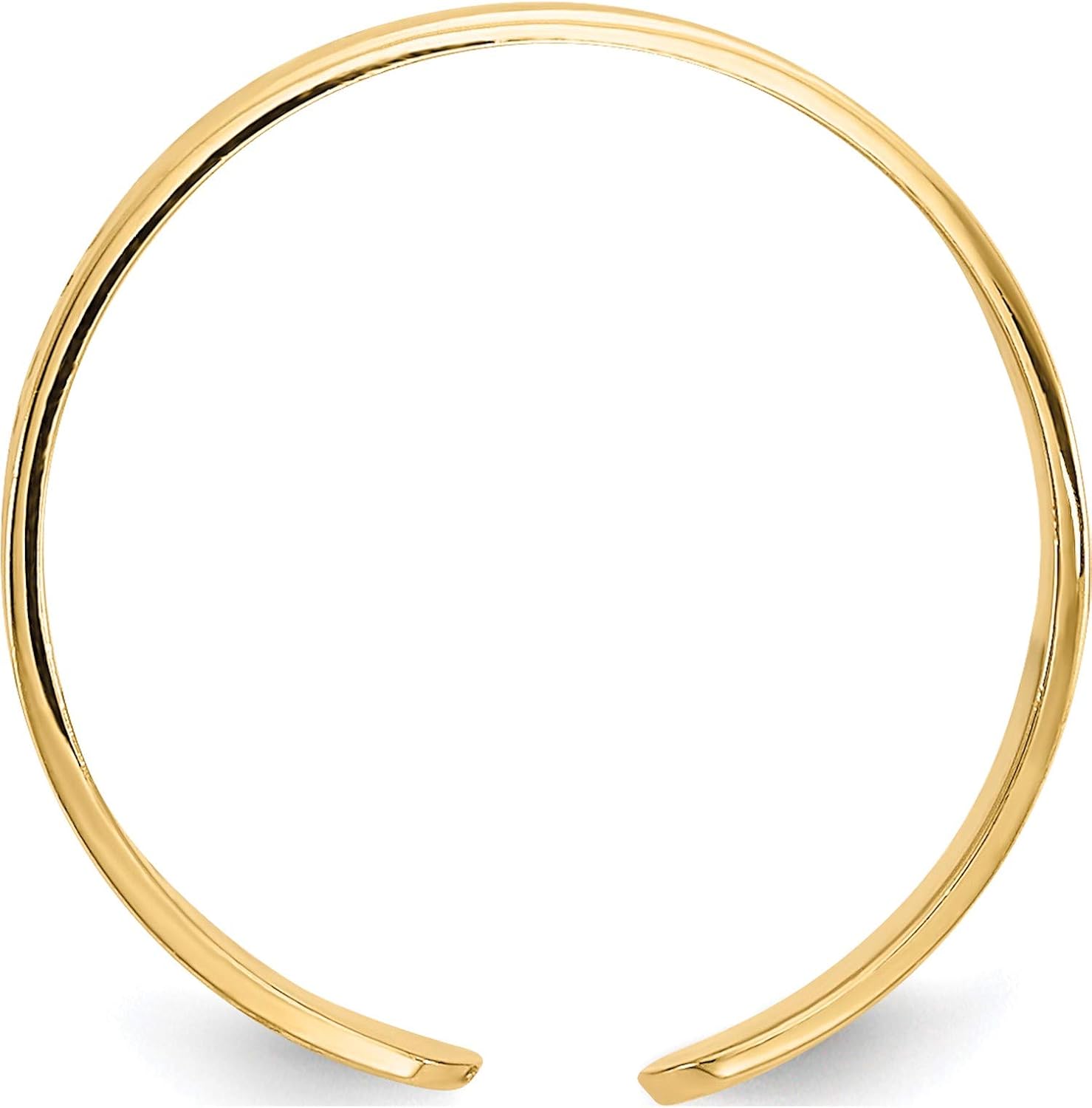 14K Yellow Gold Greek Key Toe Ring - Jewelry By Sweet Pea