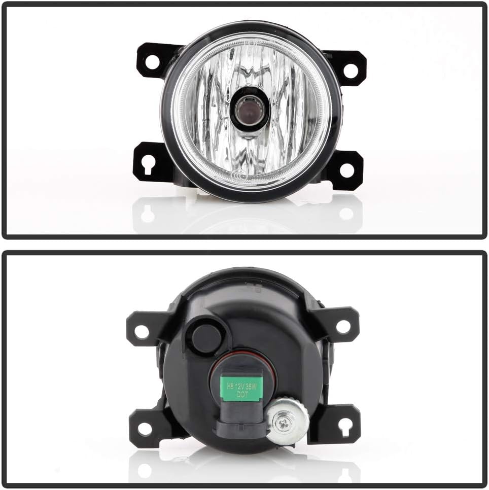 ACANII - For 2018-2020 Honda Odyssey LX EX EXL Bumper Fog Lights Driving Lamps Assembly w/Complete Kit Pair Left+Right