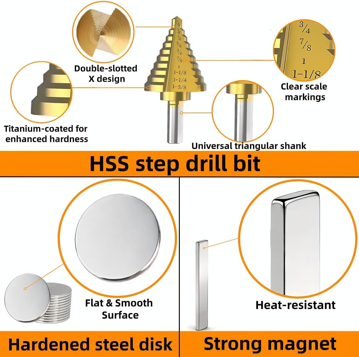 38-Pc Pro Steel Hole Plug Welding Kit | 36 Plugs in 0.75", 1.00", 1.375" Sizes | with Magnetic Holder & Drill Bit for Auto Body & Metal Repair