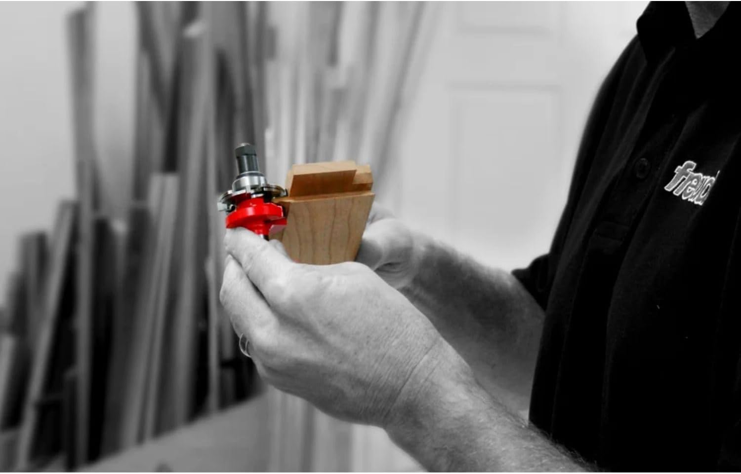 Freud Premier Adjustable Rail & Stile Bit - Round Over Bead with Tico Hi-Density Carbide for Maximum Performance - 1-11/16" Dia., 3-3/4" Length, 9/32" Radius, 1/2" Shank - 99-763