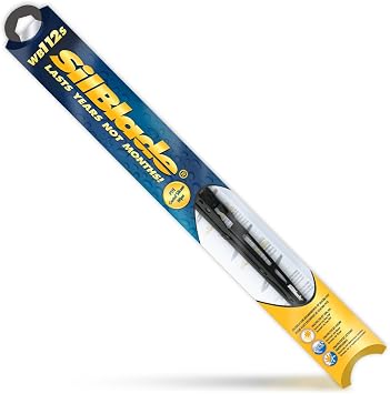 Silblade WB112S Premium Black Silicone Wiper Blade - 12