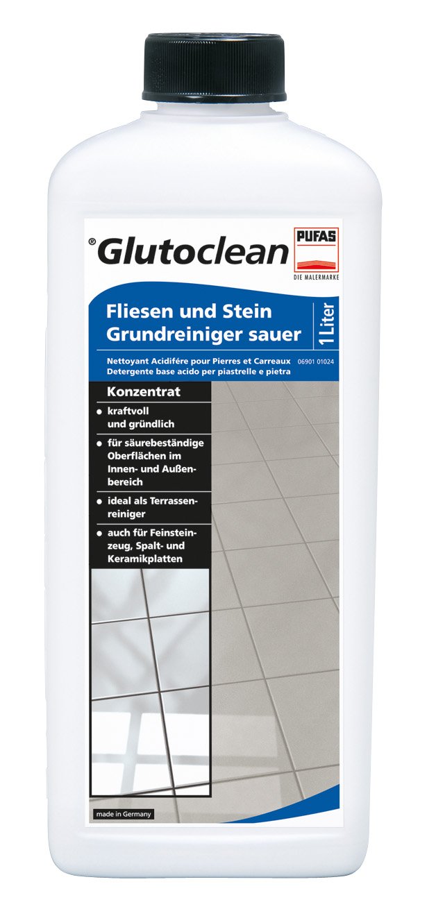 Glutoclean Fliesen- und Steingrundreiniger sauer 1,000 L