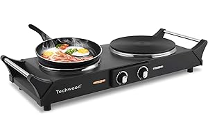 Techwood 1800W Electric Stove Kitchen Countertop