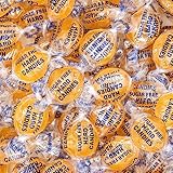 Sugar-Free Butterscotch Hard Candy - 1 Pound Pack (About 75 Count) - Individually Wrapped