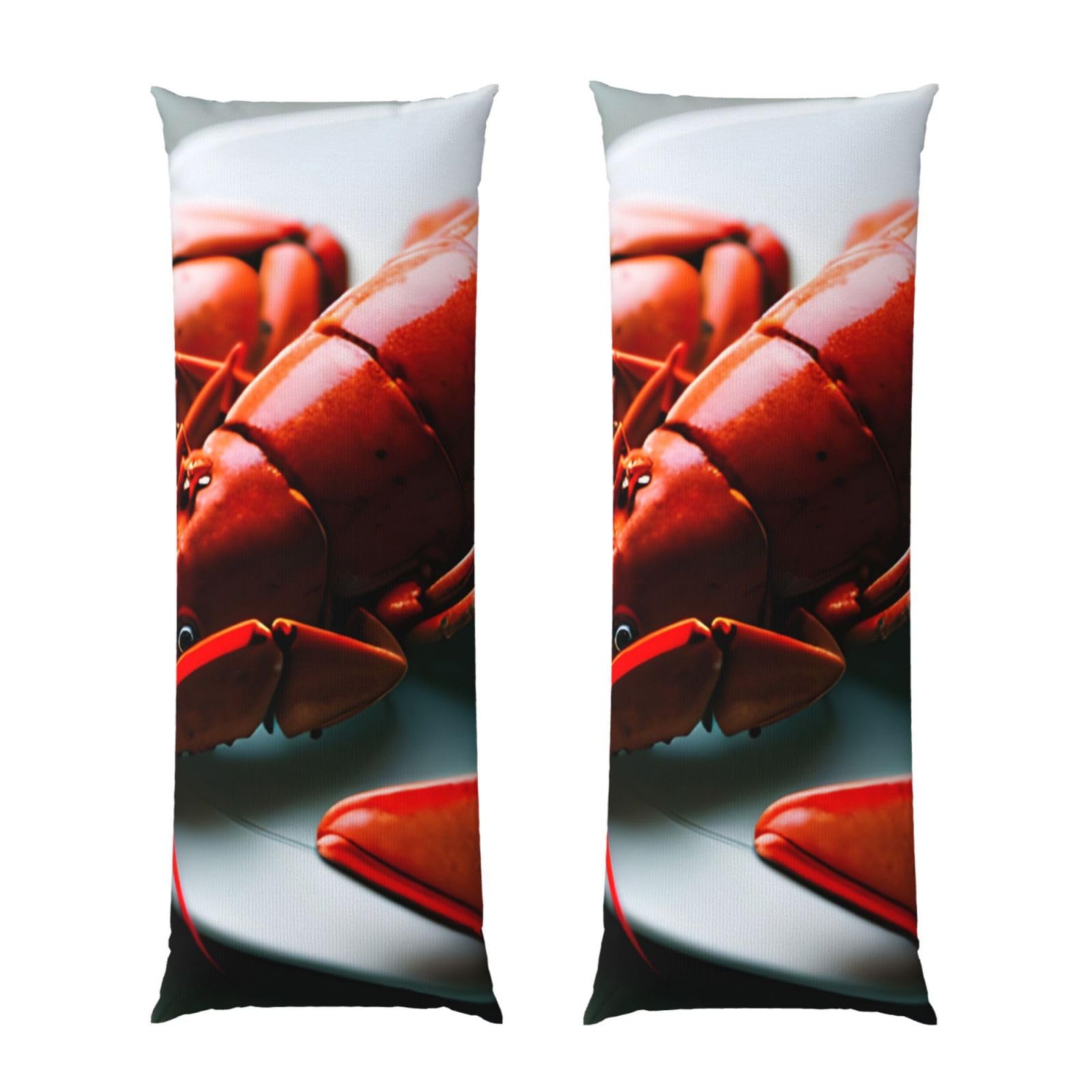 Taie d'oreiller longue homard idéale pour cocooner dans un lit confortable et cosy