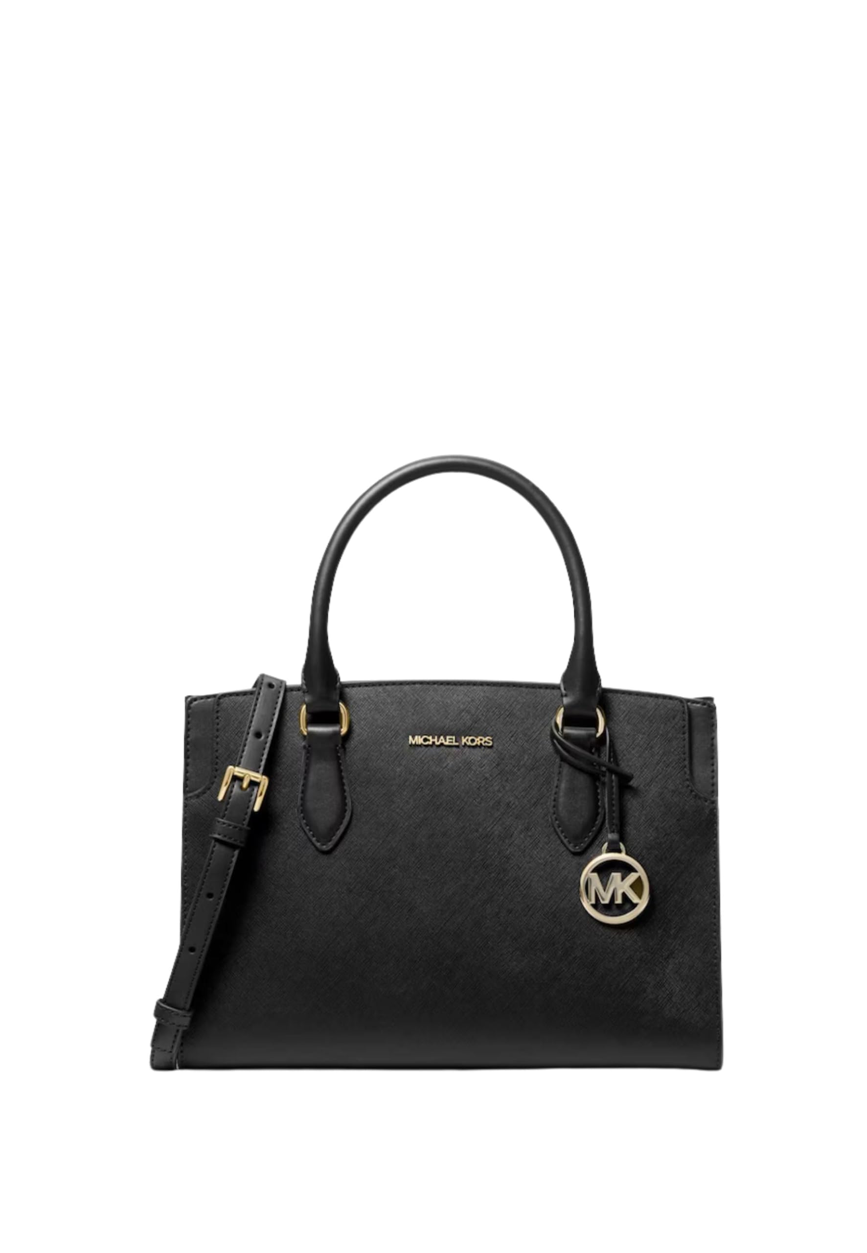 Michael Kors Bolso mediano Becca en piel saffiano